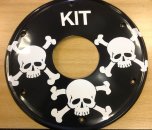 Skull & Crossbones Spoke Guards